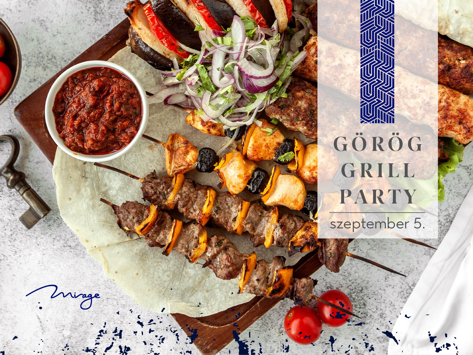 Görög Grill Party ● Mirage étterem Hajdúszoboszló